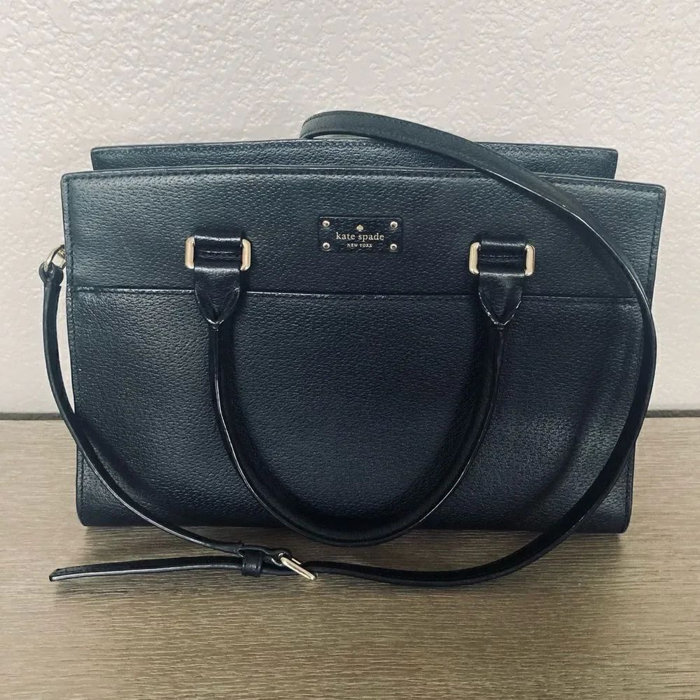 Kate Spade Structured Satchel Crossbody Handbag